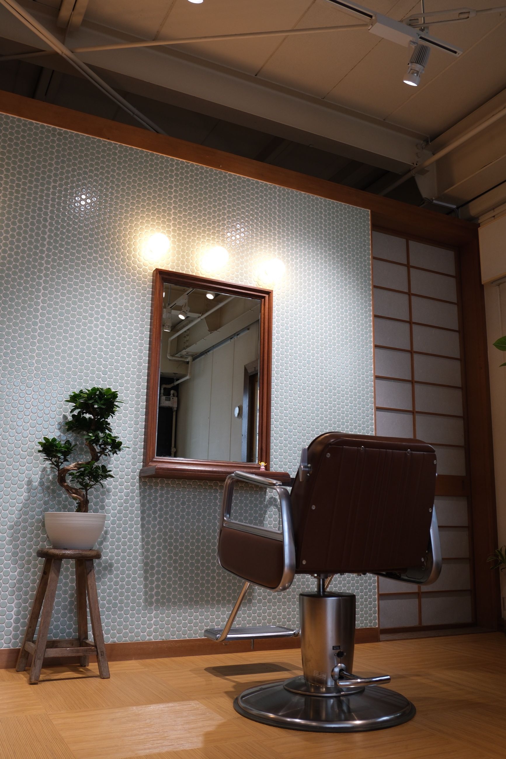 店内のセット面